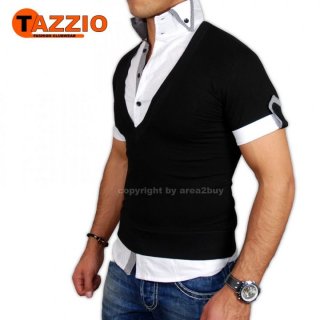 Tazzio Polo Shirt 1039, sw-wei