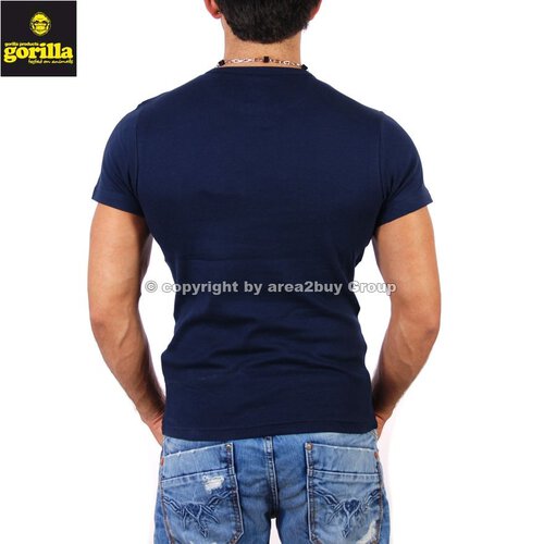 Gorilla G-9011 T-Shirt Blau XL