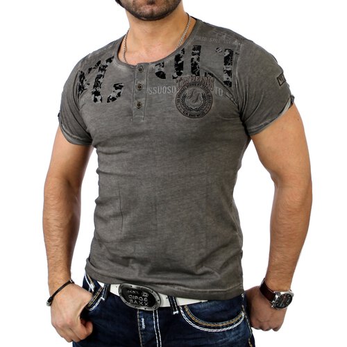 Reslad Herren Batik Style T-Shirt RS-4054