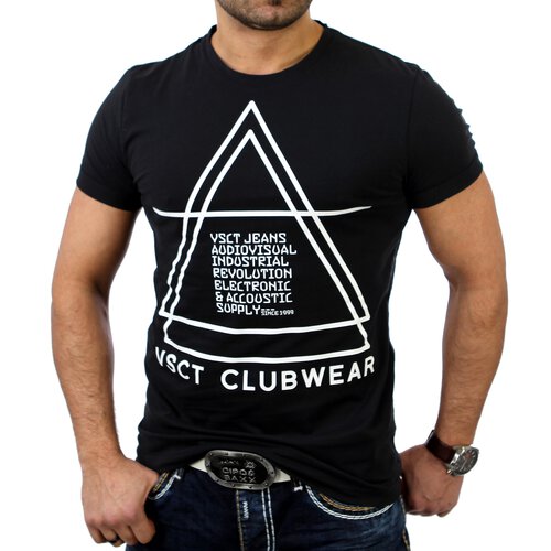 VSCT Herren T-Shirt V-5640984 Schwarz M