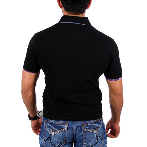 Reslad Herren 2in Layer T-Shirt 4003 Schwarz XL