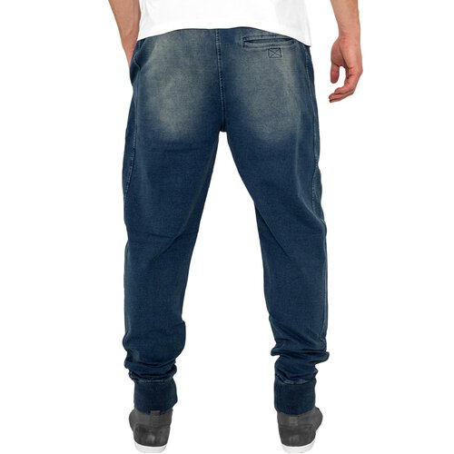 Urban Classics Herren Denim Jeans Look Jogger TB-483 Blau S
