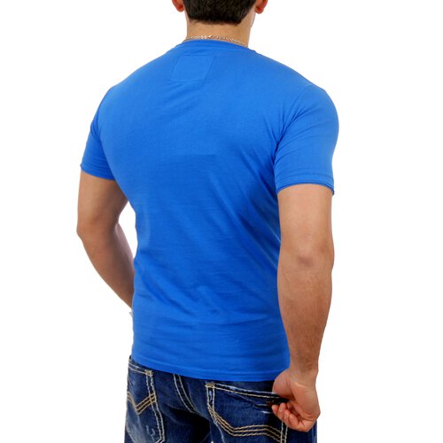 VSCT T-Shirt Herren Narcotic Criminal Tee Man V-5640749  Blau M