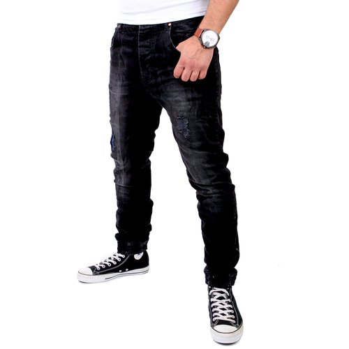 VSCT Herren Jeans Clubwear Noah Black Vintage Hose V-5640899 Schwarz W33 / L34