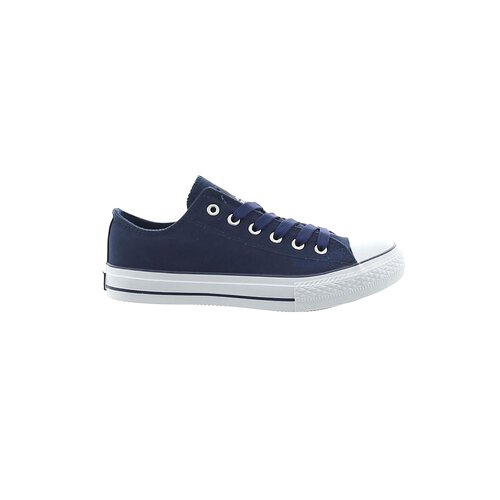 Jumex Schuhe Herren Canvas Low Top Sneaker Freizeitschuhe JX-9023 Blau EUR 43