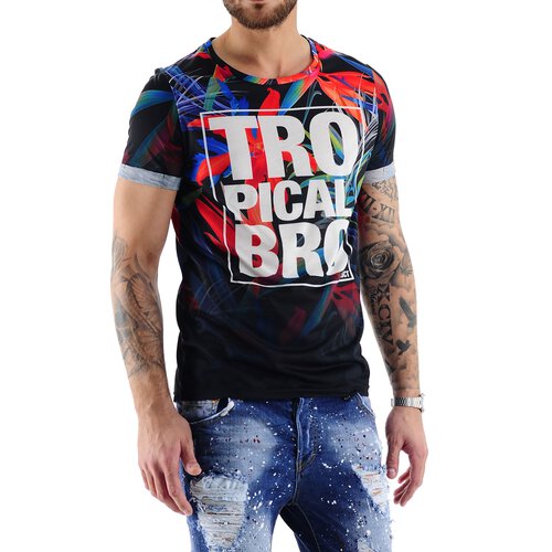 VSCT T-Shirt Herren Tropical Bro Full Print Shirt V-5641712 Original L