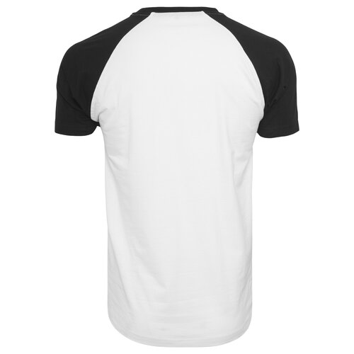 Reslad Herren T-Shirt lssigen Raglan-rmel Regular Fit Rundhals-Auschnitt Kurzarm Mnner-Shirt