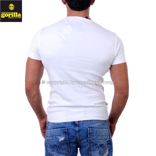 Gorilla G-9007 T-Shirt Weiß