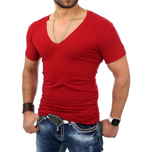 Reslad Herren V-Neck T-Shirt RS-5052