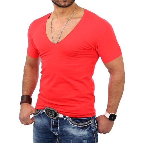 Reslad Herren V-Neck T-Shirt RS-5052