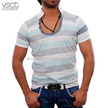 Vsct V-5640351 ringle tee man Party Clubwear T-shirt navy...