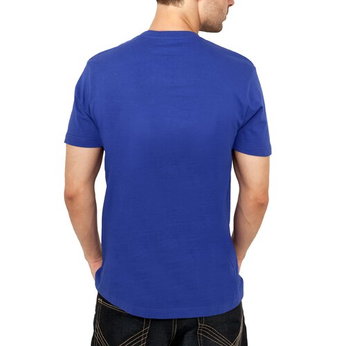 Urban Classics Herren V-Neck Basic T-Shirt TB-169 Blau S