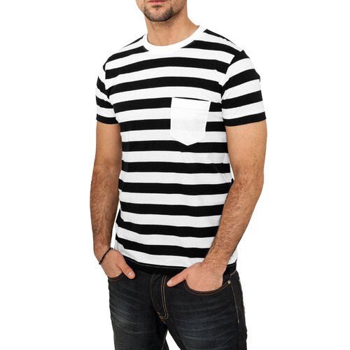 Urban Classics Herren Stripe Pocket T-Shirt TB-500