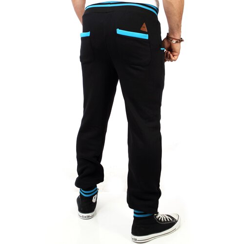 Reslad Herren Buttoned Style Sweatpants Jogginghose RS-5150