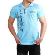 Tazzio T-Shirt Herren Club Polokragen Printed Shirt TZ-15140
