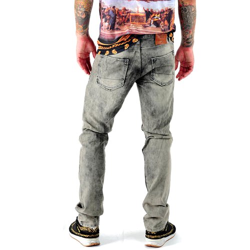 VSCT Herren Jeans Anthony Slim Fit 5-Pocket Hose V-5641228 Schwarz