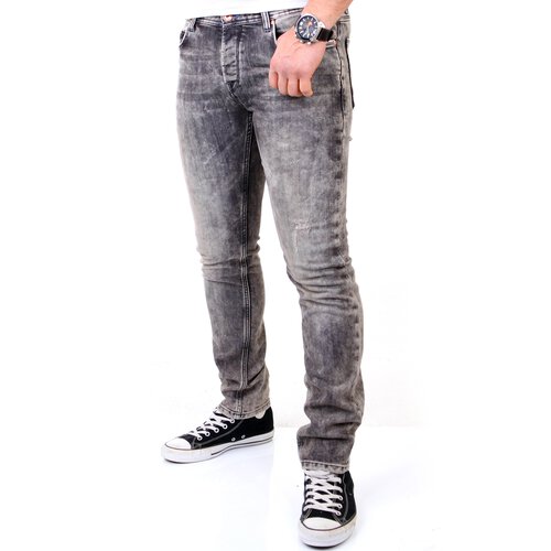 VSCT Herren Jeans Anthony Slim Fit 5-Pocket Hose V-5641228 Schwarz W31 / L32