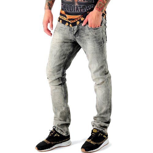 VSCT Herren Jeans Anthony Slim Fit 5-Pocket Hose V-5641228 Schwarz W31 / L34