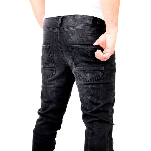 VSCT Herren Jeans Clubwear Noah Black Vintage Hose V-5640899 Schwarz W32 / L32
