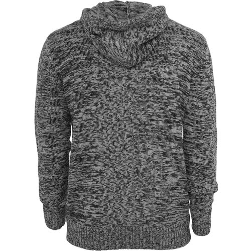 Urban Classics Sweatshirt Herren Melange Look Knitted Hoody TB-553 Anthrazit L