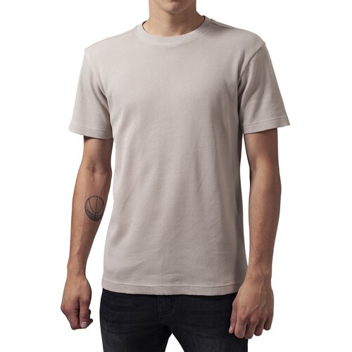 Urban Classics T-Shirt Herren Thermal Tee Kurzarm Shirt TB-1375 Beige S