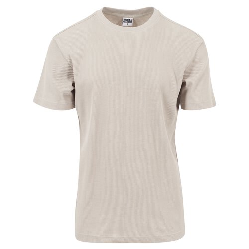 Urban Classics T-Shirt Herren Thermal Tee Kurzarm Shirt TB-1375 Beige XL