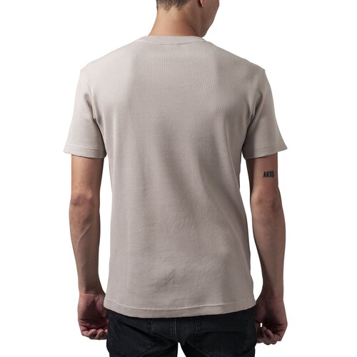 Urban Classics T-Shirt Herren Thermal Tee Kurzarm Shirt TB-1375 Beige 2XL