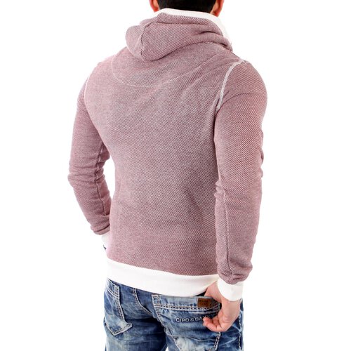VSCT Sweatshirt Herren Vintage Kapuzen Pullover Hoodie V-5641929 Oxblood XL