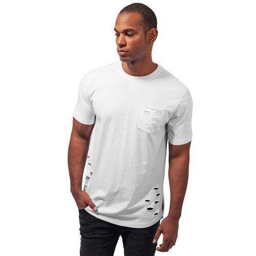 Urban Classics T-Shirt Herren Ripped Pocket Tee Kurzarm Shirt TB-1570
