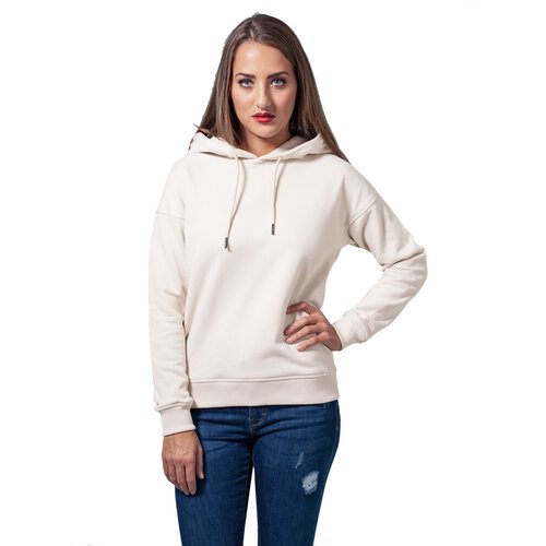 Urban Classics Sweatshirt Damen Basic Kapuzen Pullover Hoodie TB-1524 Beige XL