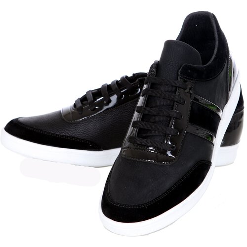 Sneaker Herren-Schuhe Low Cut Skater Freizeit Schnrer K-147