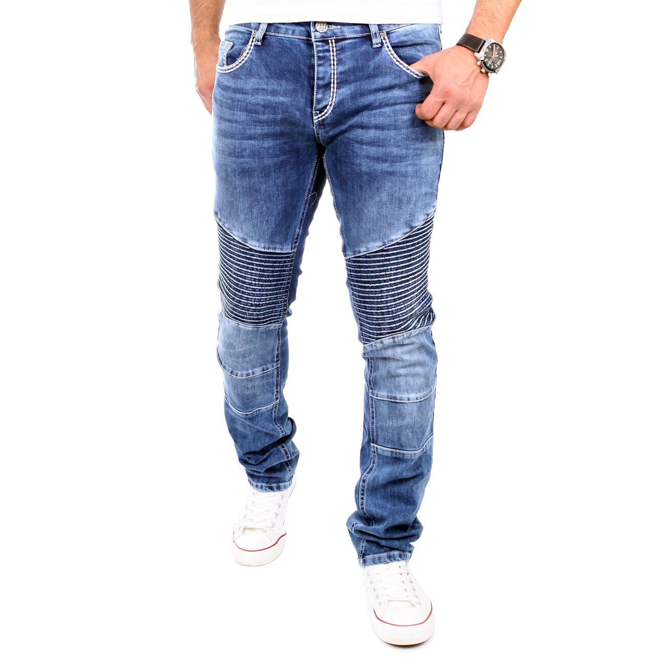 Herren Biker Jeans - www.inf-inet.com