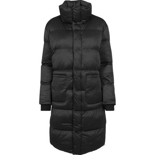 Urban Classics Damen-Jacke Oversized Puffer Coat Winterjacke TB-1765 Schwarz L