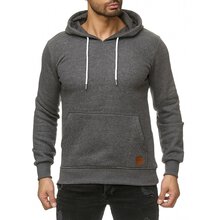 Reslad Sweat-Shirt Herren Basic Sweat Kapuzen-Pullover...