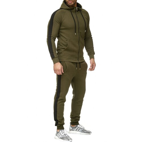 Reslad Herren Jogginganzug Trainingsanzug Sportanzug Jogging-Hose + Sweat-Jacke Oberteil RS-5072