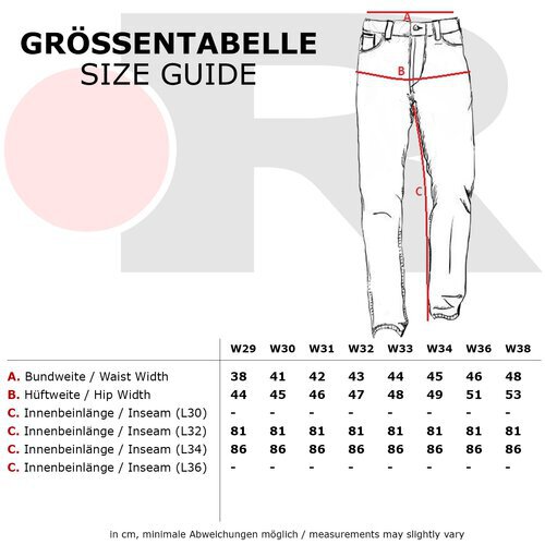 Reslad Jeans-Herren Slim Fit Basic Style Stretch-Denim Jeans-Hose Schwarz (2092) W33 / L34