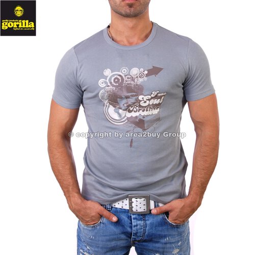 Gorilla G-9005 T-Shirt Grau S