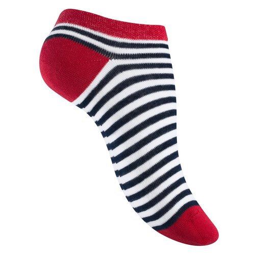 Damen Motiv Socken (8 x Paar) se Sckchen fr Frauen aus Baumwolle mit Streifen, Punkte, Herzen | Damensocken Sneaker Socken Flinge 8 Paar | Miss Sailor 35-38
