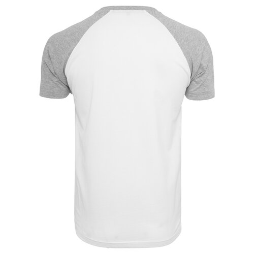 Reslad Herren T-Shirt lässigen Raglan-Ärmel Regular Fit Rundhals-Auschnitt Kurzarm Männer-Shirt