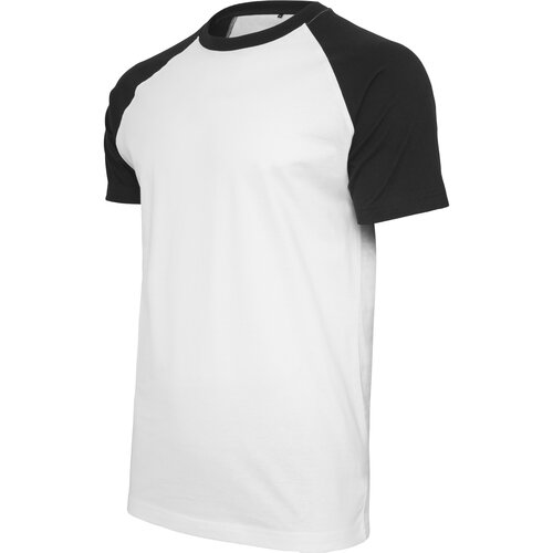 Reslad Herren T-Shirt lässigen Raglan-Ärmel Regular Fit Rundhals-Auschnitt Kurzarm Männer-Shirt